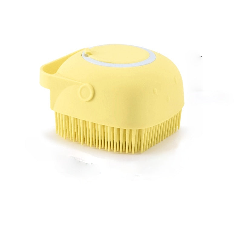 🐾 Soft Silicone Pet Bath & Massage Gloves 🐾 - Gentle Grooming for Dogs & Cats in the Bath!