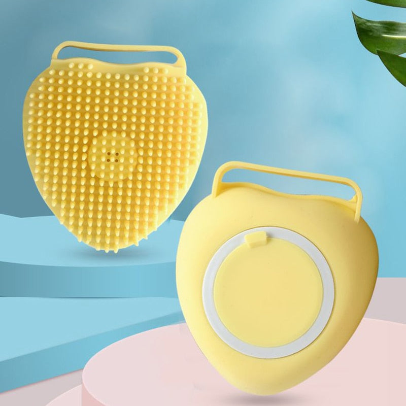 🐾 Soft Silicone Pet Bath & Massage Gloves 🐾 - Gentle Grooming for Dogs & Cats in the Bath!